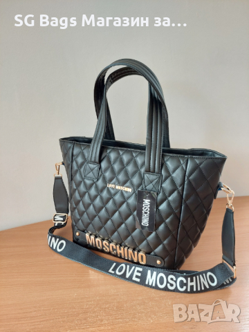 Moschino дамска чанта лукс код 227, снимка 3 - Чанти - 36481873