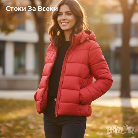 Топло капитонирано яке BENETHON - стил и комфорт