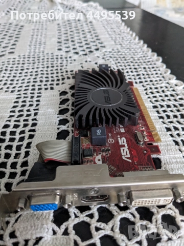 ASUS AMD Radeon EAH5450 SILENT/DI/1GD3(LP) безвентилаторна
