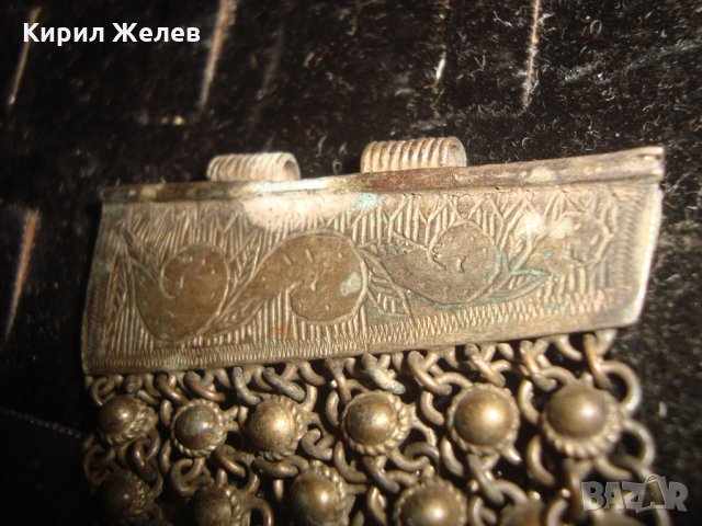 18 ВЕК СРЕБЪРНА САЧАНЕНА КУЮМДЖИЙСКА МАЙСТОРСКА ИЗРАБОТКА ЖИВАЧНА ПОЗЛАТА ОРНАМЕНТИКА с ЩИФТ 5076, снимка 13 - Антикварни и старинни предмети - 33215561