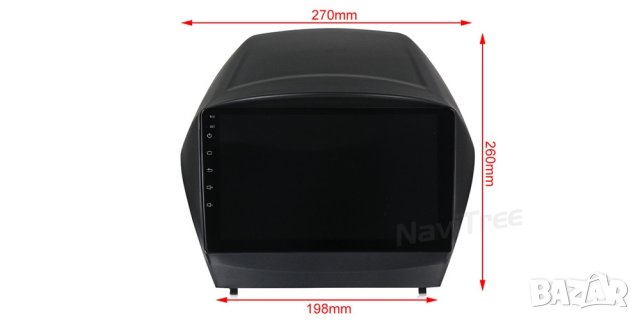 Мултимедия, Двоен дин, за Hyundai Tucson IX35, Навигация, дисплей, плеър IX 35, екран Android, IX35, снимка 6 - Аксесоари и консумативи - 35135398