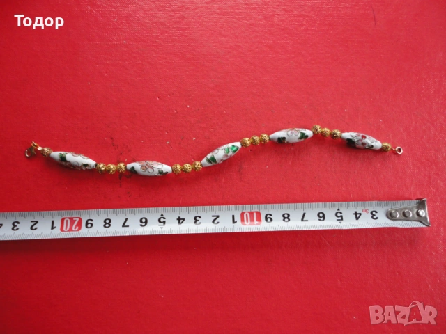 Луксозна позлатена сребърна гривна 925, снимка 8 - Гривни - 53300307