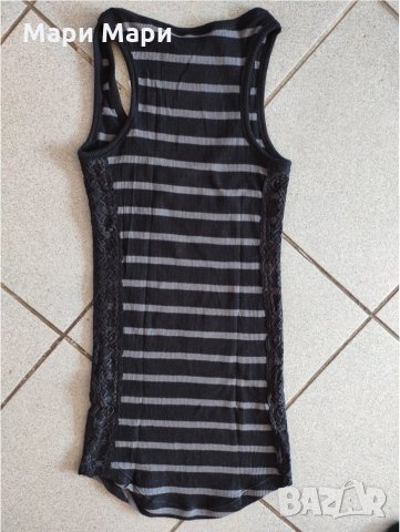 Потник от рипс с кант от дантела, снимка 5 - Потници - 28370811