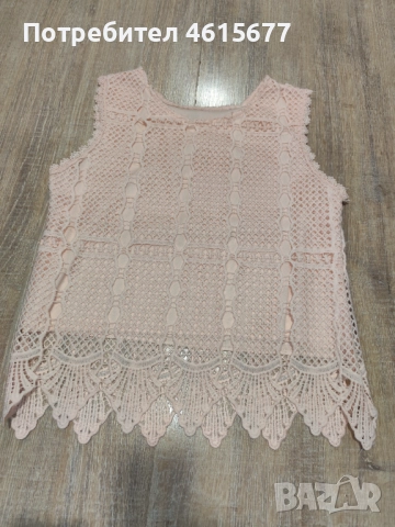 дантелен топ