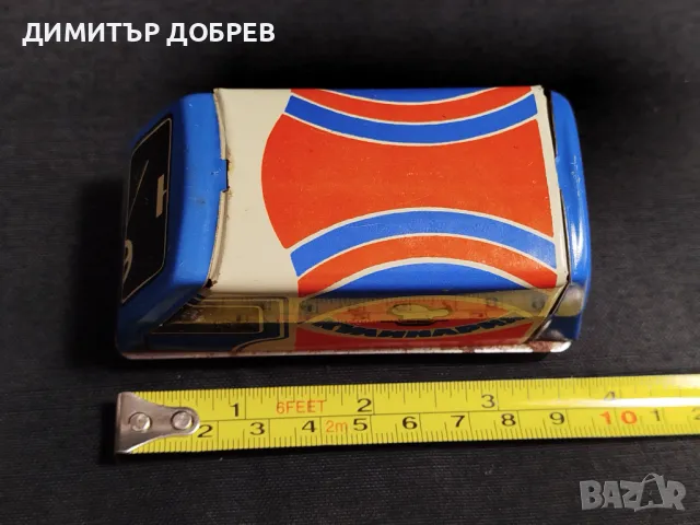 СТАРА РЕТРО СОЦ СССР ЛАМАРИНЕНА ИГРАЧКА КАМИОНЧЕ ФУРГОН, снимка 7 - Колекции - 48198894