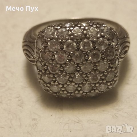 Сребърен пръстен (184), снимка 1 - Пръстени - 43051606