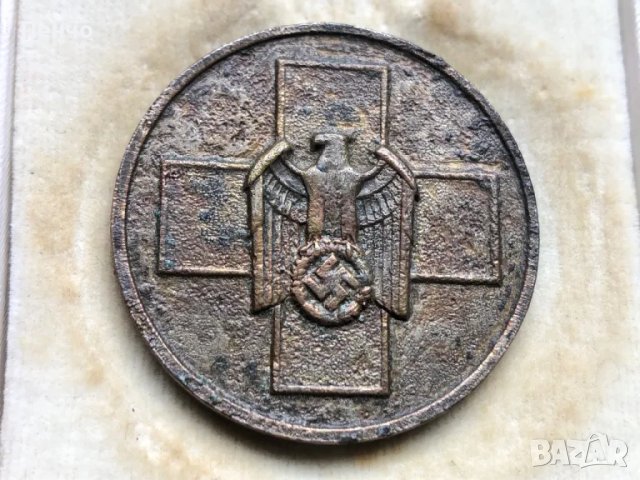 стар немски медал /орден/ - WEHRMACHT - WWII - ОРИГИНАЛ, снимка 6 - Антикварни и старинни предмети - 49669876