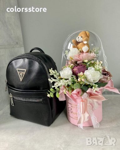 Черна раница  Guess код SG312, снимка 2 - Раници - 38921613