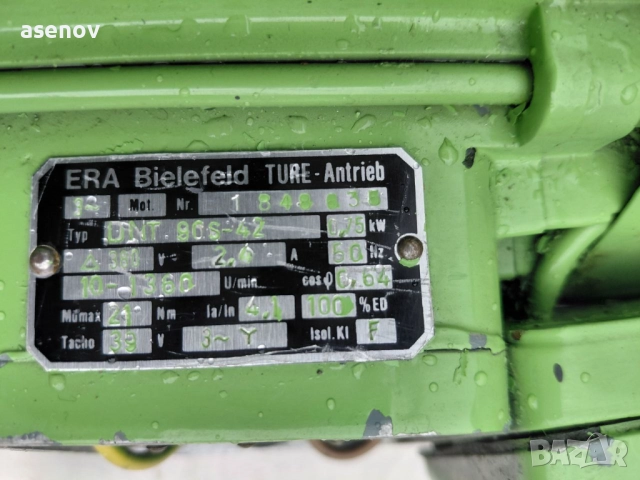 електродвигател 0,75 кв, снимка 3 - Електродвигатели - 52182686