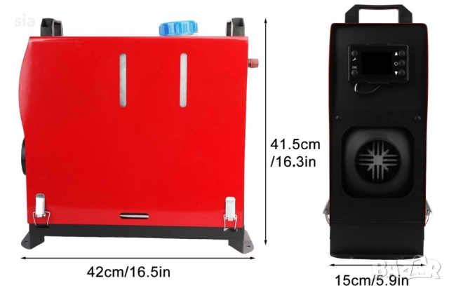 Дизелова печка 8kw- 12V, Суха- преносима, снимка 4 - Аксесоари и консумативи - 47699503