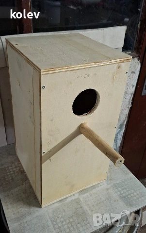 Къщичка/кутия за птици/папагали