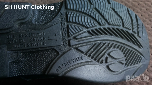 ARBESKO Leather Work Safety Shoes размер EUR 46 работни обувки естествена кожа с бомбе WS1-33, снимка 14 - Други - 51991928