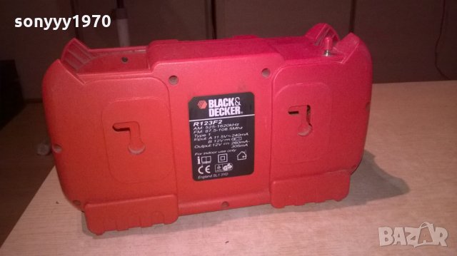 black & decker строително радио-внос швеицария, снимка 9 - Радиокасетофони, транзистори - 26438591