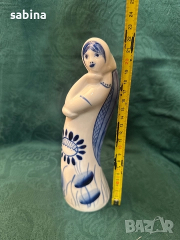 Порцеланови руски фигури/статуетки Гжел (Гжель), снимка 3 - Други ценни предмети - 52038342