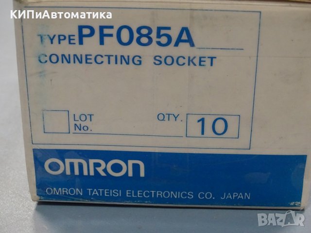 цокъл за реле Omron PF085A connecting socket relay 8-pin 250V, снимка 10 - Резервни части за машини - 37672042