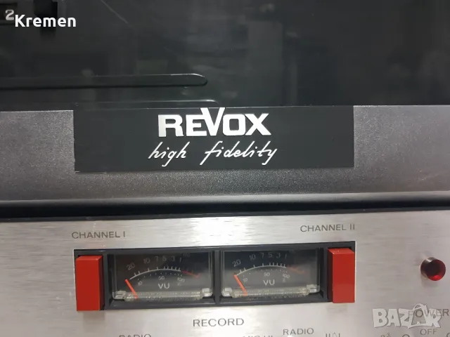 Ролков магнетофон REVOX A77, снимка 8 - Ресийвъри, усилватели, смесителни пултове - 48910735