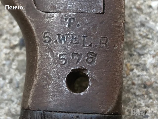 стар щик "WILKINSON" - 1907г. - WWI, снимка 18 - Антикварни и старинни предмети - 50121264