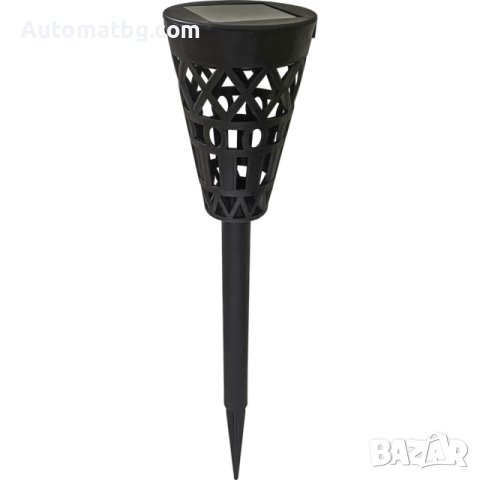 Комплект соларни лампи Automat, Светлина топло бяла, 41см, IP 44, снимка 4 - Соларни лампи - 40594670