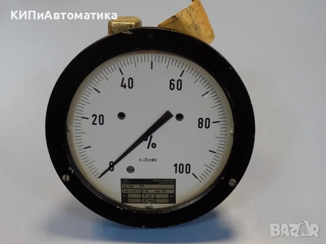 Диференциален манометър Schopper& Faeser Typ TDA 370 Barton-Zelle 224 h=25mWS