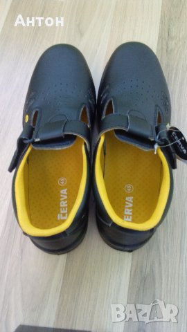 Работни обувки CERVA с предпазно бомбе №45, снимка 4 - Други - 35613899