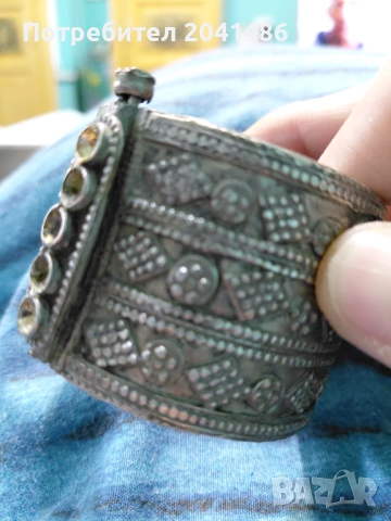 5 сребърни етнически гривни, снимка 5 - Гривни - 53219978