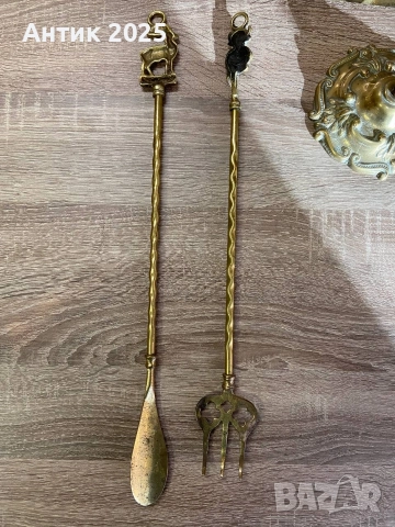 Комплект за камина , снимка 3 - Антикварни и старинни предмети - 52746768