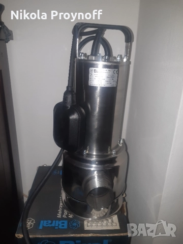 Помпа за отводняване Biral за чисти и мръсни води, снимка 3 - Водни помпи - 52152153