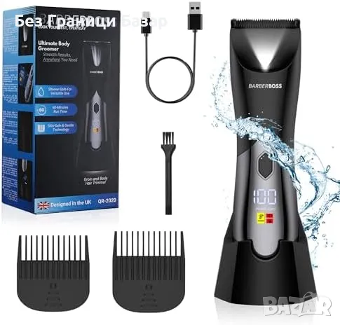 Нова Маша за къдрене 5 в 1, черна, сменяеми приставки, всички типове коса, снимка 2 - Маши за коса - 49294870