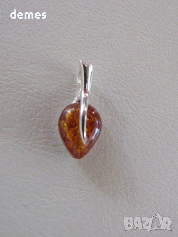 Колие - висулка първокласен балтийски кехлибар, снимка 4 - Колиета, медальони, синджири - 43079599