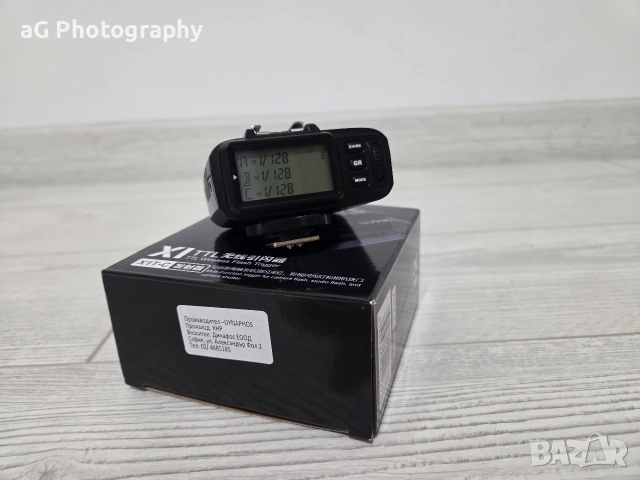 Godox X1T за canon , снимка 3 - Фотоапарати - 53599509