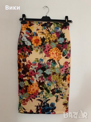 Красива пола с висока талия, снимка 8 - Поли - 27363064