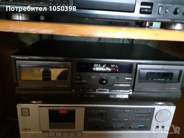 Идеален дек Technics RS-TR 373- Японски двукасетъчен автореверс, снимка 4 - Декове - 52755280