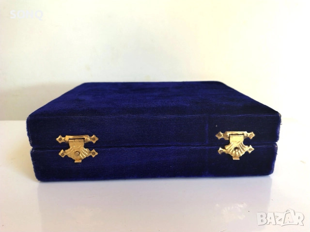 Прекрасен Комплект Стари Бронзови Чашки-EPNS, снимка 10 - Антикварни и старинни предмети - 52121312