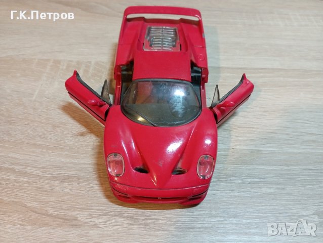 "Ferrari"F50 мащаб 1:24, снимка 8 - Коли, камиони, мотори, писти - 43091392