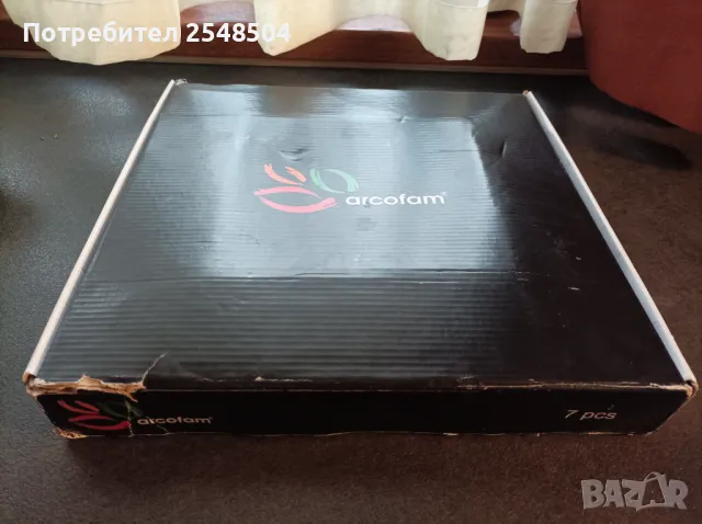 Квадратни чинии в модерен стил, снимка 2 - Чинии - 48156197