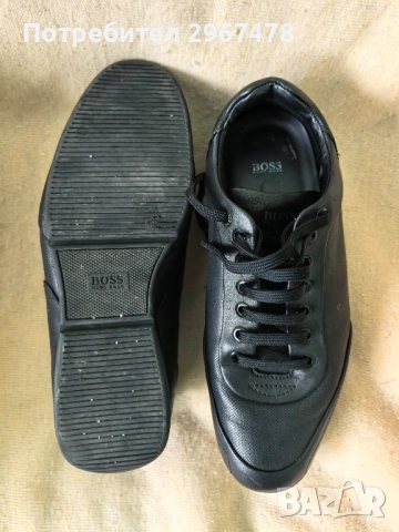 Маратонки "BOSS" кожени , снимка 2 - Маратонки - 52866572