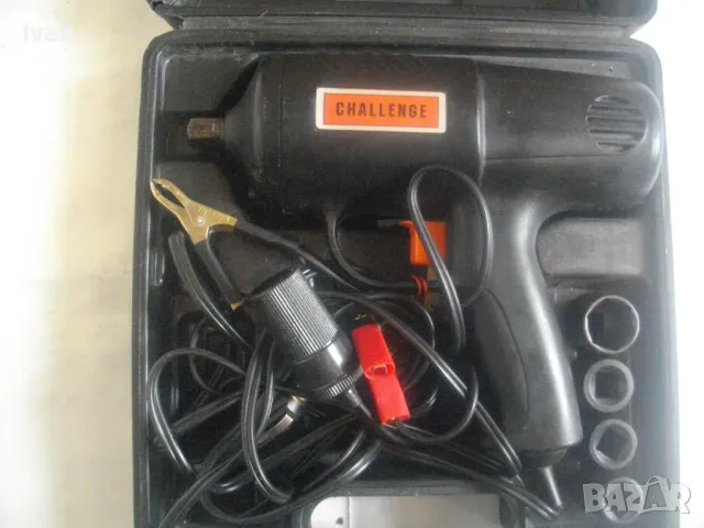 НОВ 12 ВОЛТОВ 50 ВАТА 1/2 ГАЙКОВЕРТ ПЪЛЕН КОМПЛЕКТ С КАМЪНИ И КАБЕЛИ CHALLENGE , снимка 2 - Други инструменти - 49327388