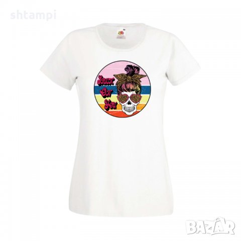 Дамска тениска Свети Валентин Stuck On You Valentine's, снимка 7 - Тениски - 35582193