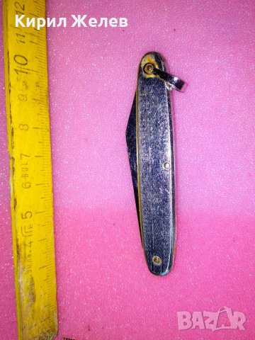 СТАРО РЯДКО КОЛЕКЦИОНЕРСКО ДЖОБНО НОЖЧЕ СТИЛНО ОРНАМЕНТИРАНИ СРЕБРИСТИ ЧИРЕНИ 41996, снимка 5 - Колекции - 44017922