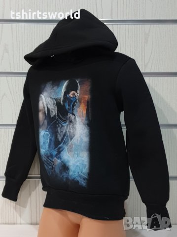 Нов детски суичър с дигитален печат героя от Mortal Kombat - Sub Zero (Суб Зиро), MK, снимка 7 - Детски анцузи и суичери - 34832798