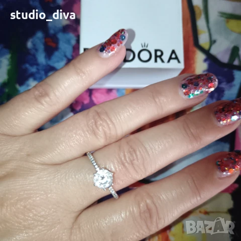 Pandora Пръстен и грuвна, снимка 4 - Пръстени - 51144364