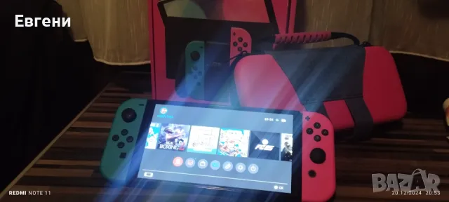 Nintendo Switch OLED с много игри