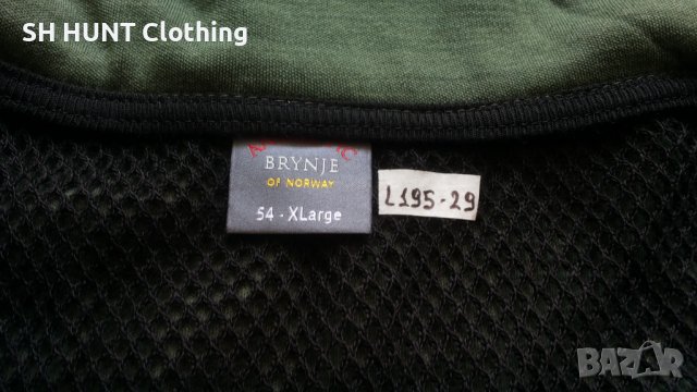 BRYNJE of NORWAY ANTARCTIC Jacket 70% Merino Wool 30% Polyamide размер 54 / XL яке горница - 658, снимка 15 - Екипировка - 43370210