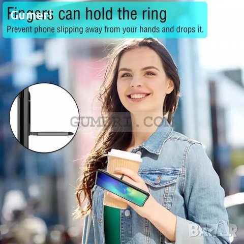 Samsung Galaxy S10+ - Хибриден Кейс с Ринг, снимка 7 - Калъфи, кейсове - 38805919