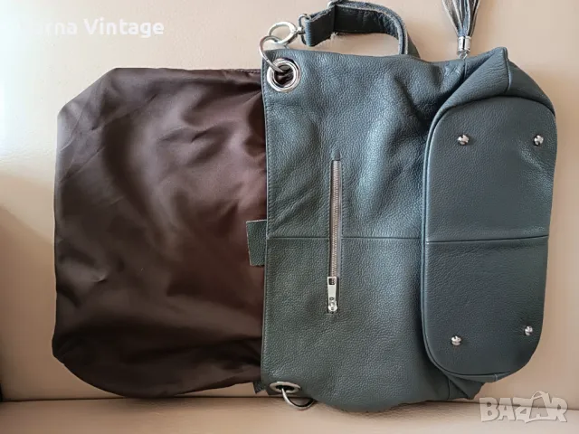 НАМАЛЕНИЕ!!! Голяма дамска чанта от естествена кожа, снимка 4 - Чанти - 49914491