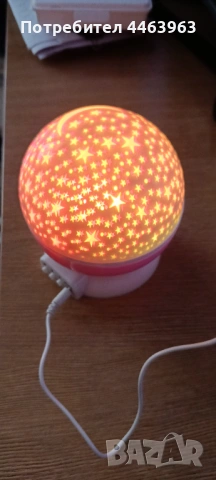 детска нощна лампа ,,Звездно небе".  САМО ЗА ВАРНА, снимка 8 - Детски нощни лампи - 53390924