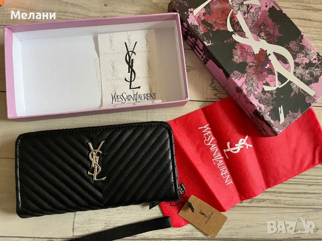 Нов Дамски Портфейл YVESSAINTAURENT, снимка 2 - Портфейли, портмонета - 43343105