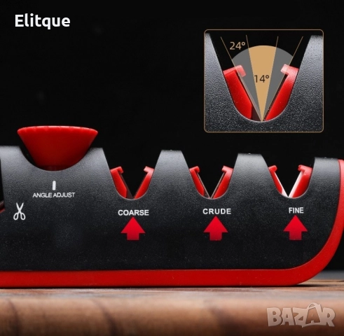 Регулируем професионален инструмент за заточване на ножове 4 в 1, снимка 10 - Други - 52895769