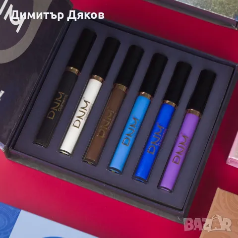 Цветна спирала за мигли, Комплект от 6 броя в кутия, снимка 5 - Козметика за лице - 48153505