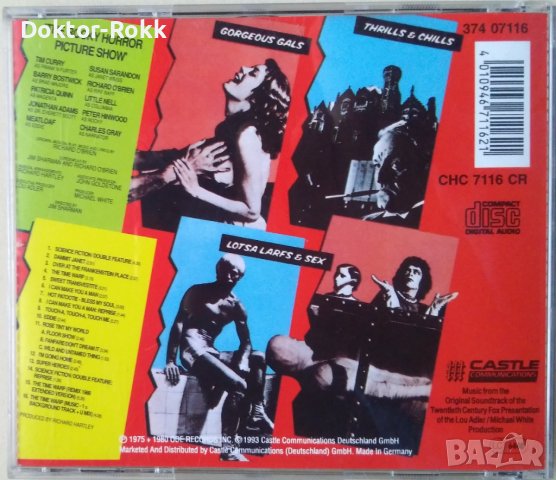 The Rocky Horror Picture Show - Original Soundtrack (1993), снимка 2 - CD дискове - 39050422